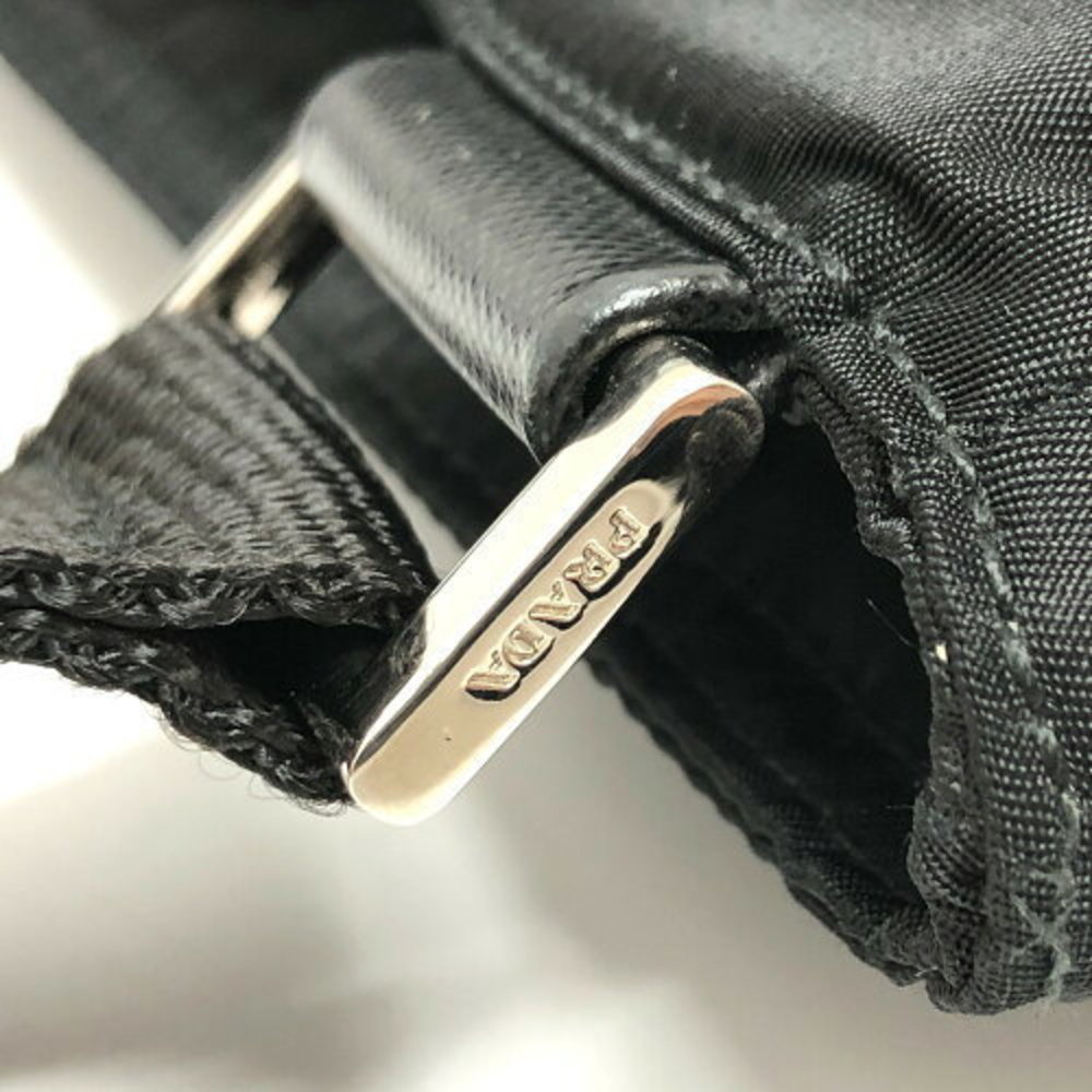 Prada Triangular Plate Shoulder Bag Diagonal Nylo… - image 6